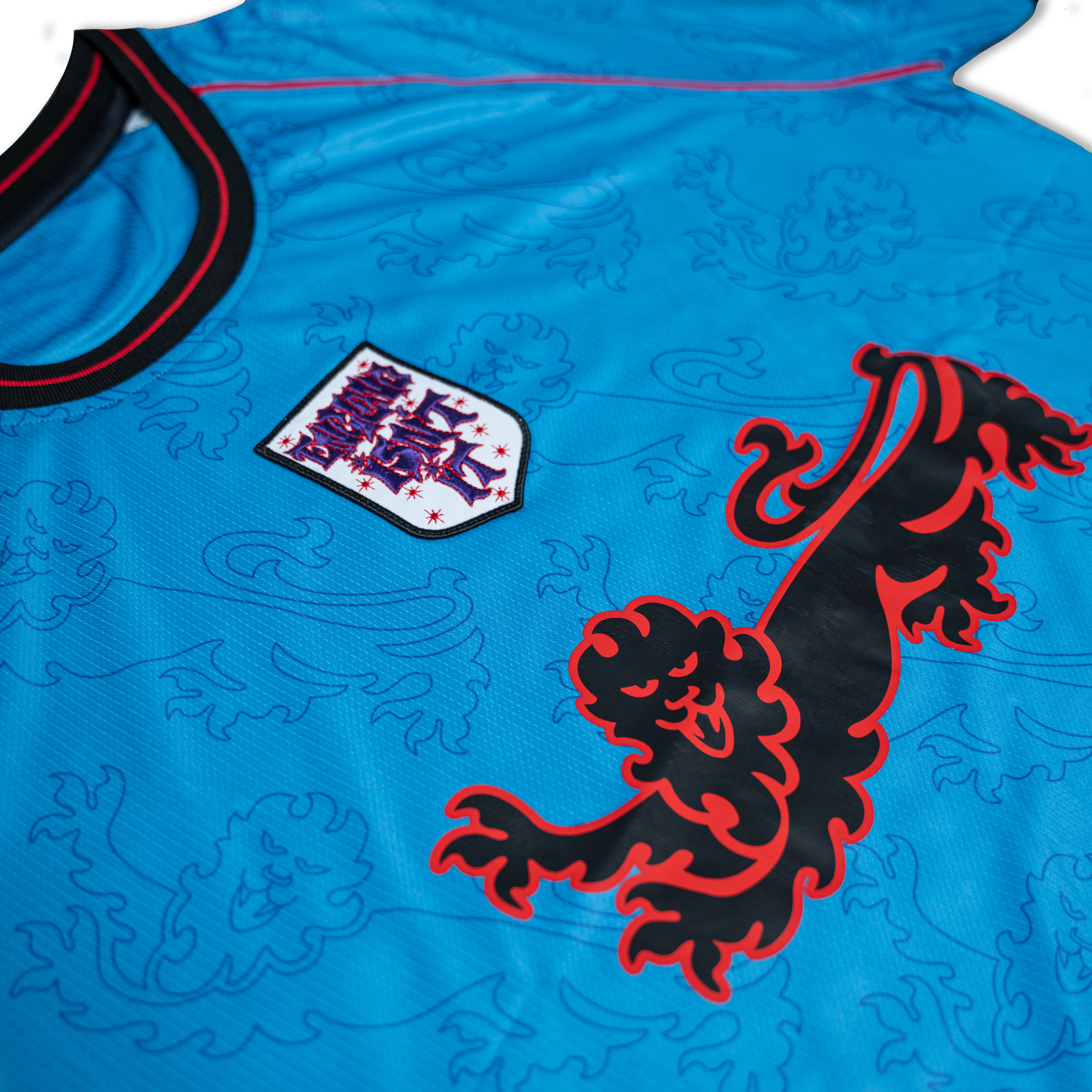 SAMMY VIRJI X MUNDIAL ENGLAND FOOTBALL SHIRT (BLUE)