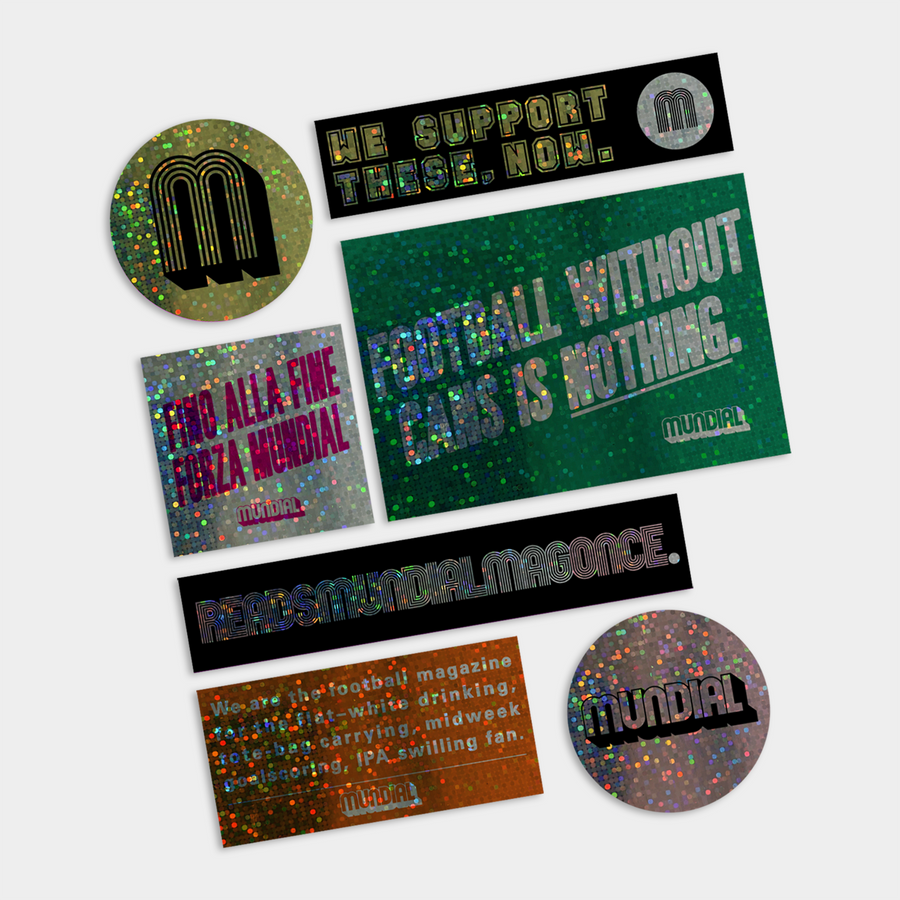 YOU SUPPORT MUNDIAL NOW STICKER PACK