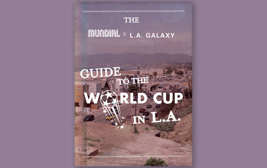 LA GALAXY: 'GUIDE TO THE WORLD CUP IN LA' ZINE