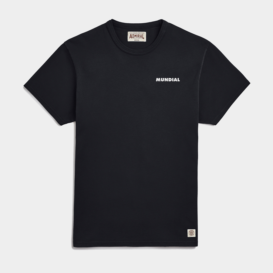 MUNDIAL x ADMIRAL BLACK T SHIRT