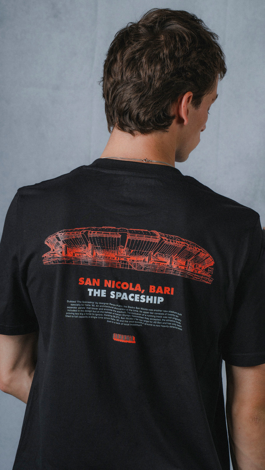 San Nicola, Bari MUNDIAL x Tacchettee T-shirt - Black