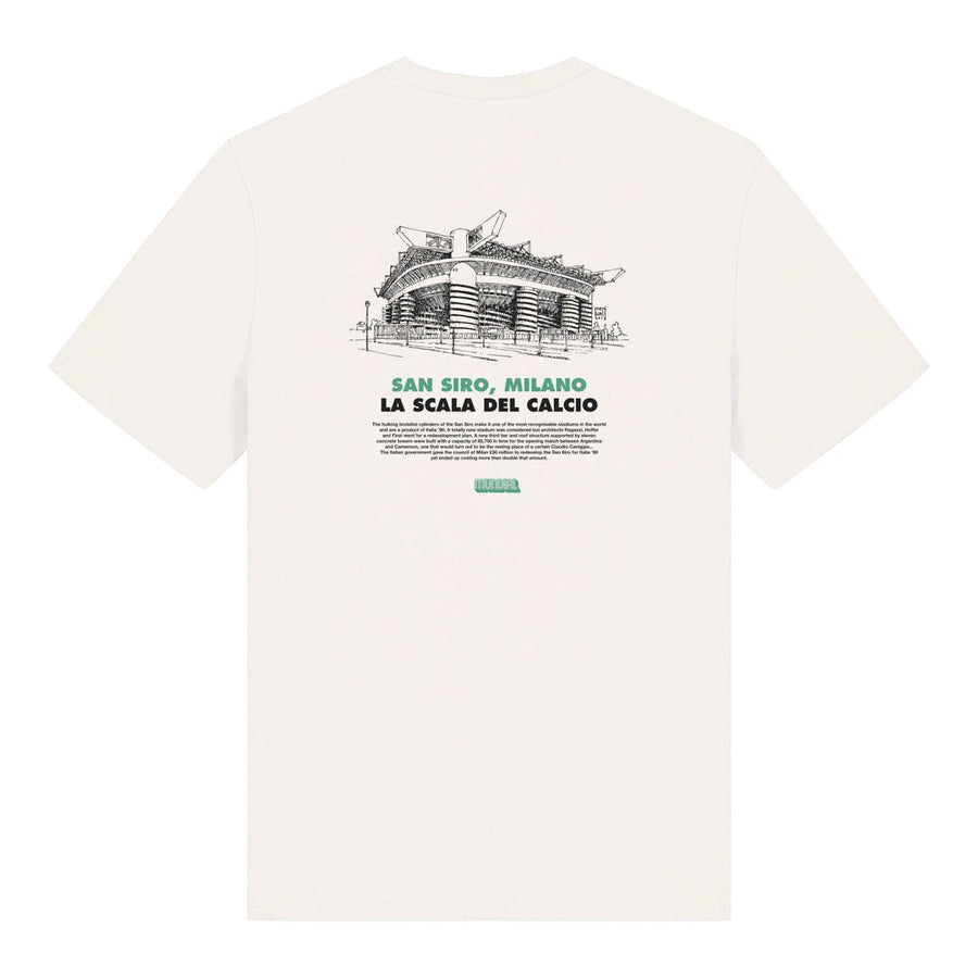 San Siro, Milano MUNDIAL x Tacchettee T-shirt - White