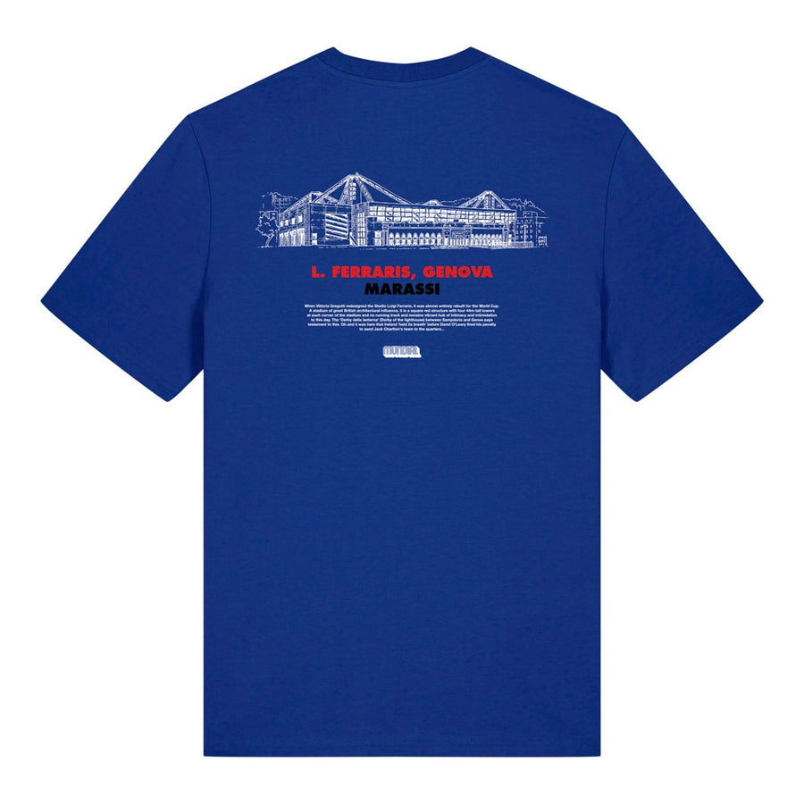 L. Ferraris, Genova MUNDIAL x Tacchettee T-shirt - Light Blue