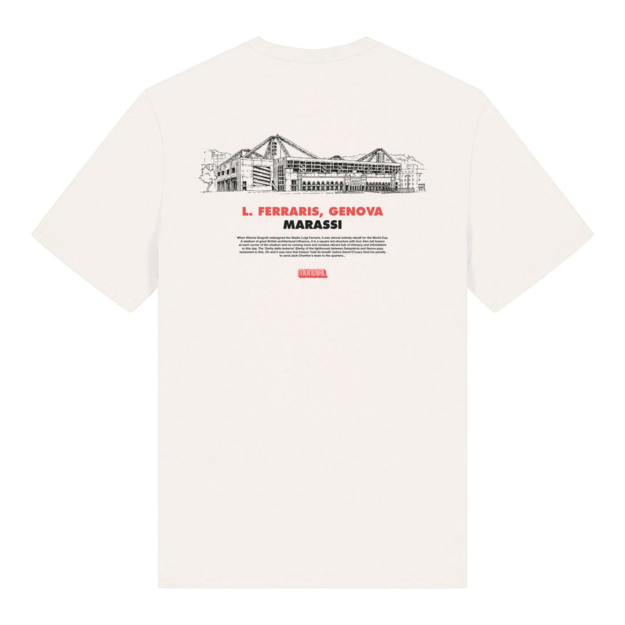 L. Ferraris, Genova MUNDIAL x Tacchettee T-shirt - White
