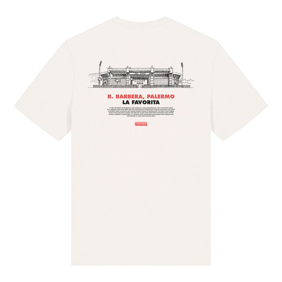 R. Barbera, Palermo MUNDIAL x Tacchettee T-shirt - White