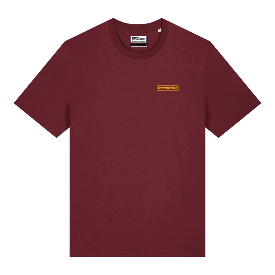 Stadio Olimpico, Roma MUNDIAL x Tacchettee T-shirt - Burgundy