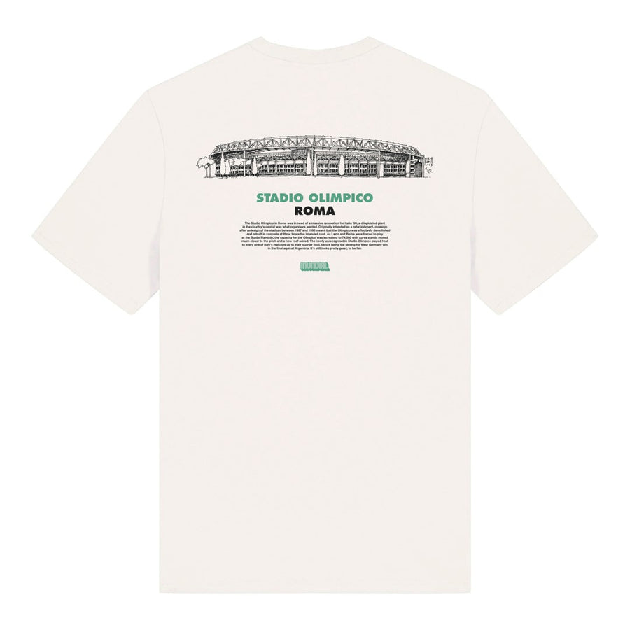 Stadio Olimpico, Roma MUNDIAL x Tacchettee T-shirt - White