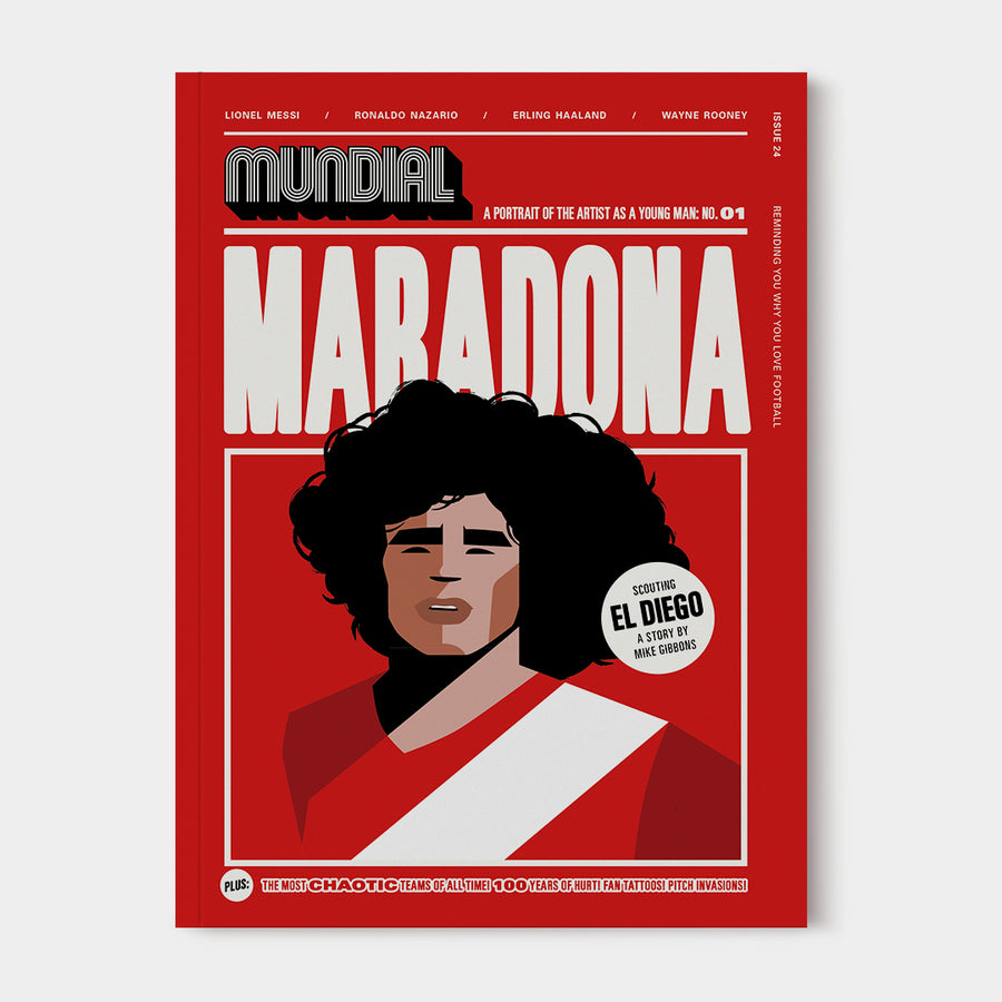 MUNDIAL ISSUE 24. COVER 01. DIEGO MARADONA