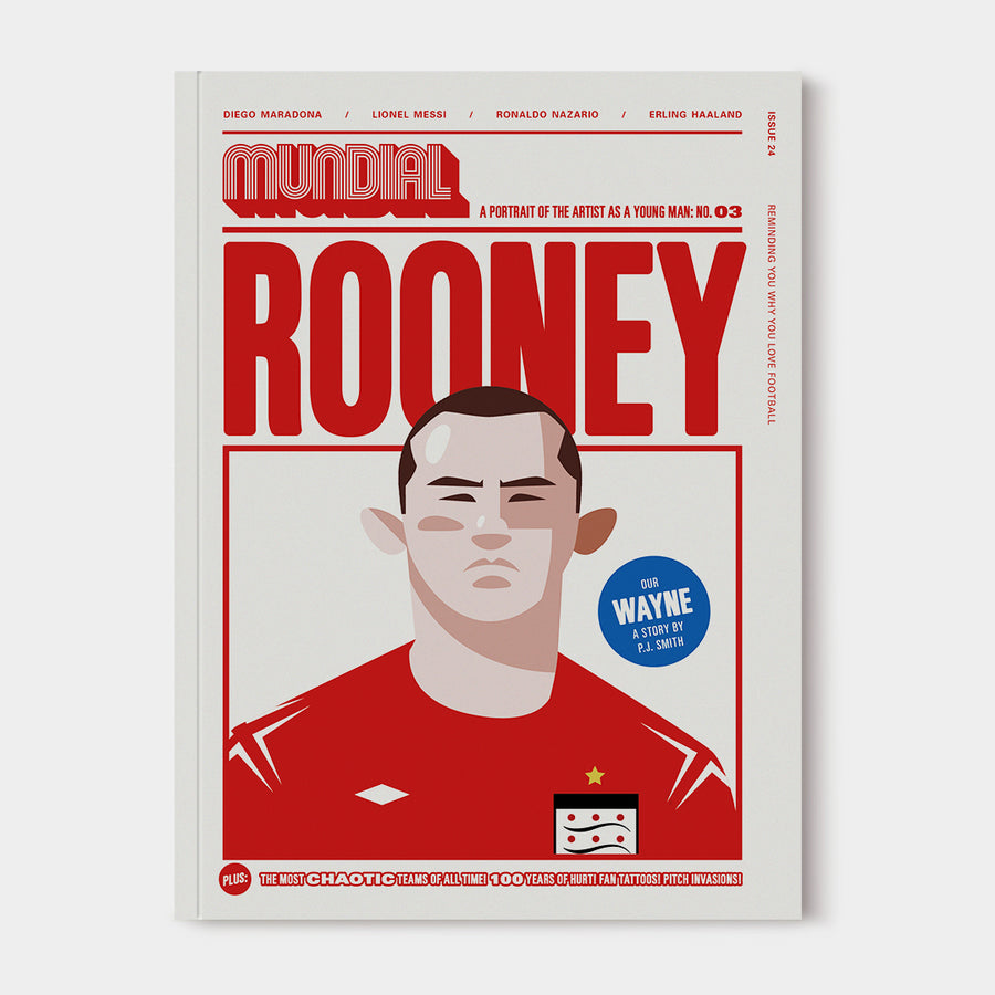 MUNDIAL ISSUE 24. COVER 03. WAYNE ROONEY.