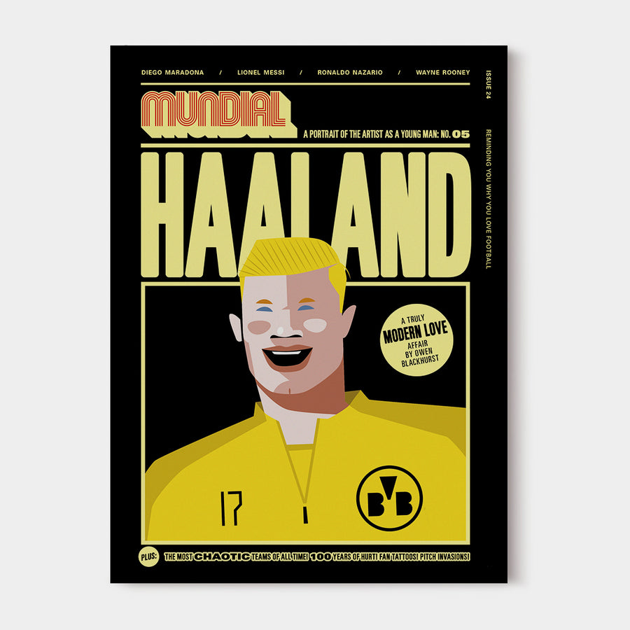 MUNDIAL ISSUE 24. COVER 05. ERLING HAALAND